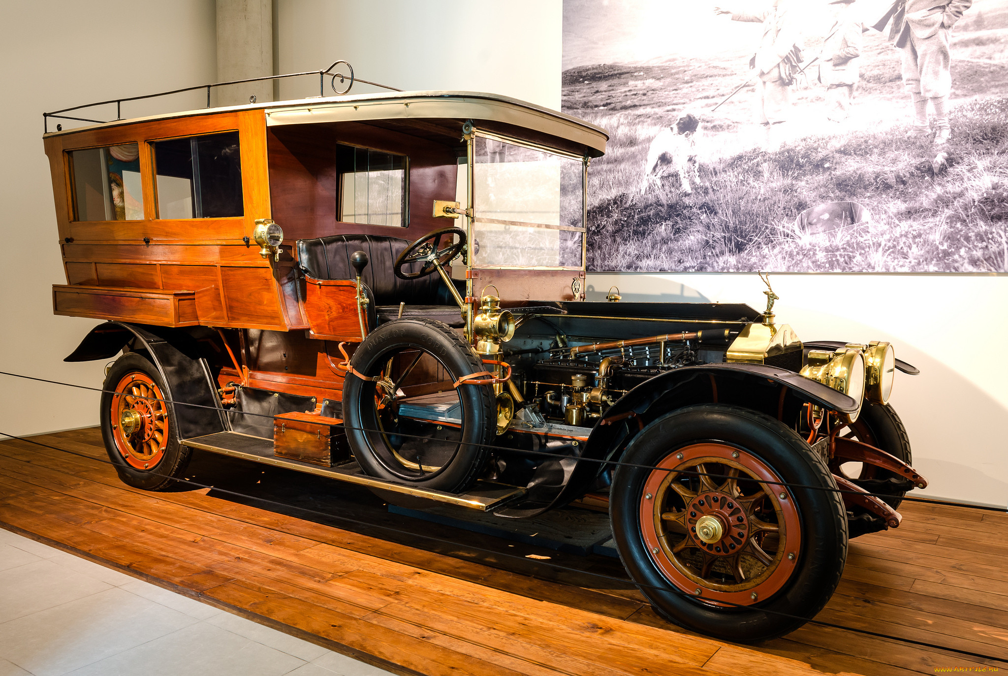 rolls-royce 4050-hp silver ghost croall & croall shooting brake 1910, ,    , , , , 